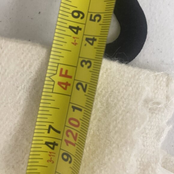 Zara Womens Overcoat Coat XS S Off White Ivory Manteco Wool Tie 8288/448 NWT - Picture 12 of 13